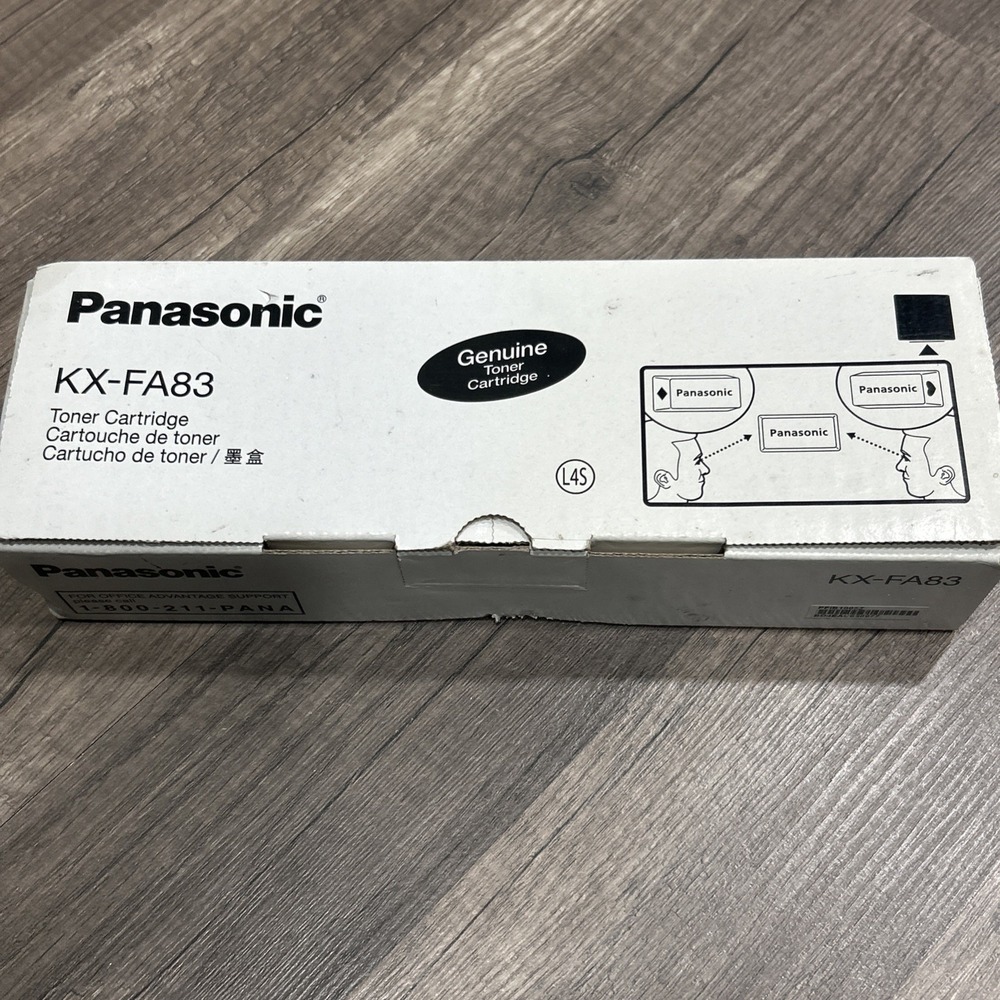 Genuine Panasonic KX-FA83 Toner Cartridge Sealed OEM